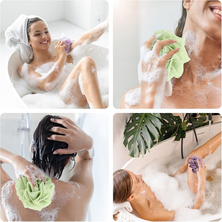 Looflet | 2-In-1 Bath Ball Towel Loofah