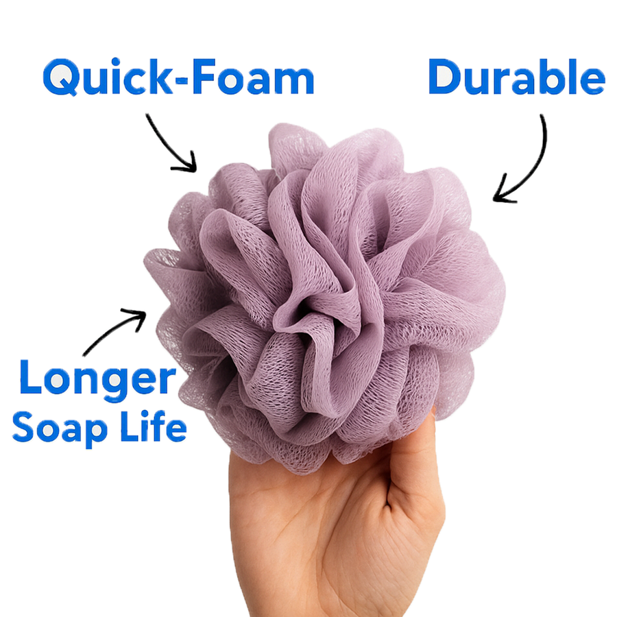 Looflet | 2-In-1 Bath Ball Towel Loofah